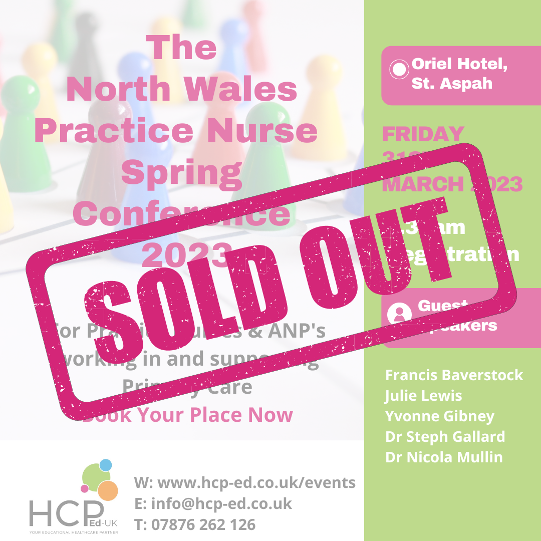 North Wales Practice Nurse Spring Conference 2023 HCP EdUK